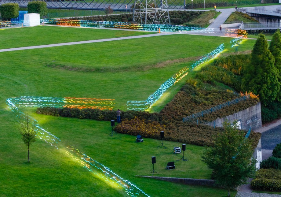 Auf Zickzack-Kurs - Nordsternpark Gelsenkirchen (Bild: Matthias Jäger)